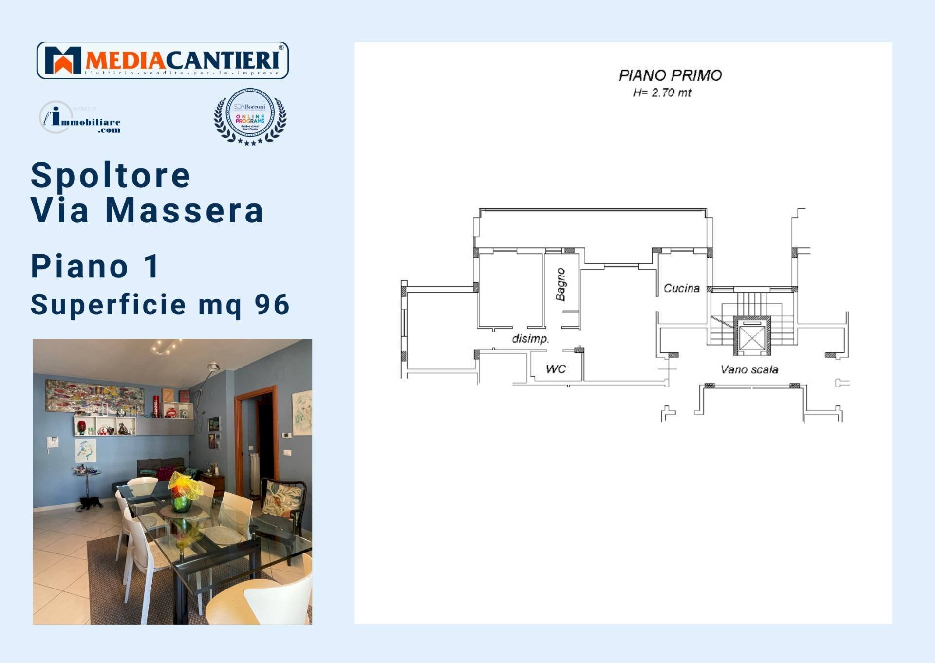 Foto 29 - Trilocale VIA MASSERA
 
5, Spoltore - planimetria 1