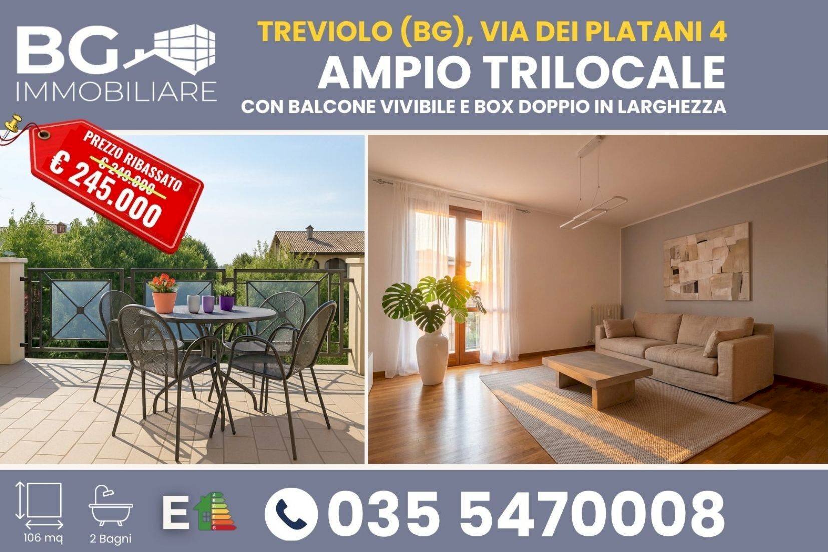 Foto 1 - Three-room apartment via dei platani
 
4, Treviolo - photo 1