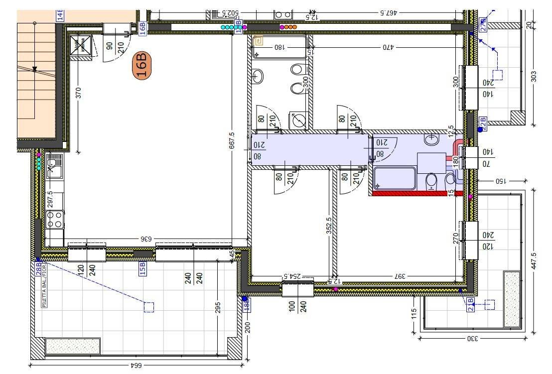 Foto 28 - Four-room apartment Via Giuseppe Ravizza
 
sn, Bergamo - floor plans 1