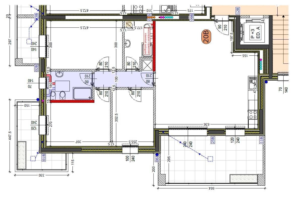 Foto 29 - Four-room apartment Via Giuseppe Ravizza
 
sn, Bergamo - floor plans 1