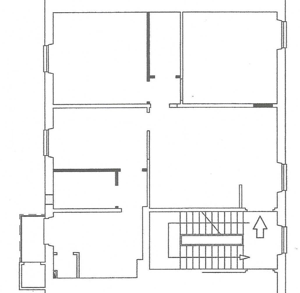Four-room apartment via Terenzio Mamiani, 2, Genova (neighborhood Sampierdarena) - floor plans 1