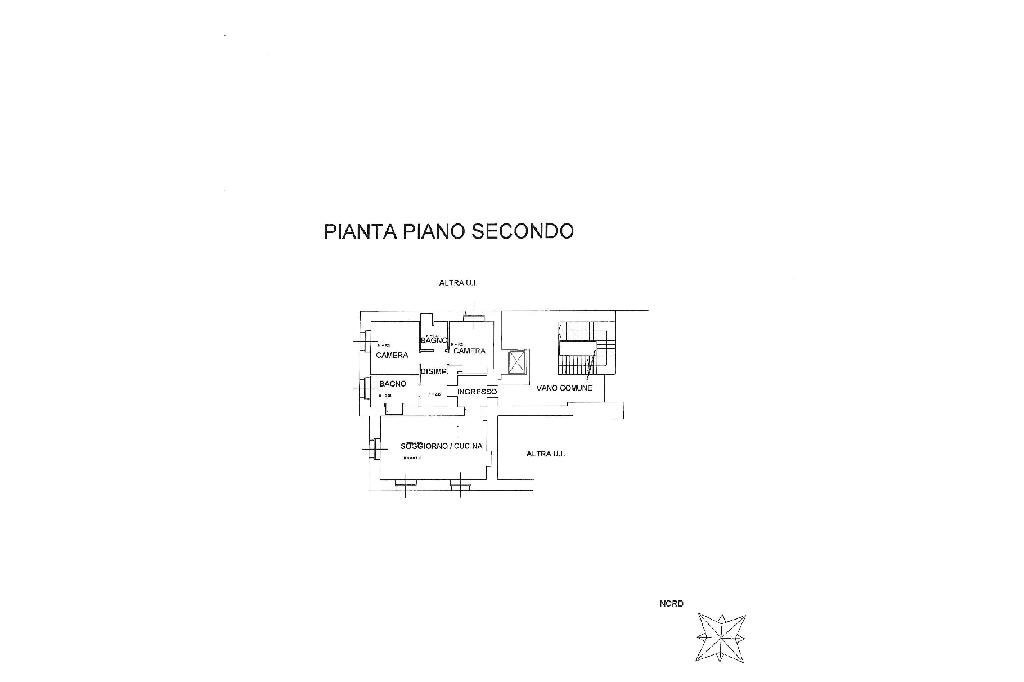Trilocale Via Ruetta, Torre Canavese - planimetria 1