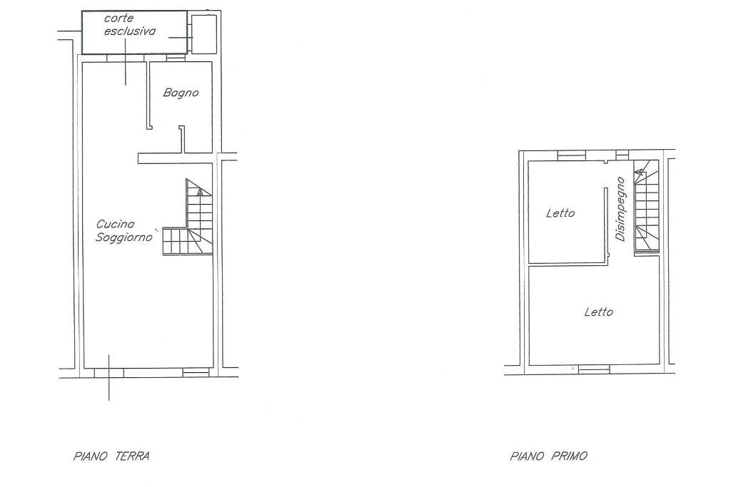 Semi-detached house Via zenzalino, Molinella - floor plans 1