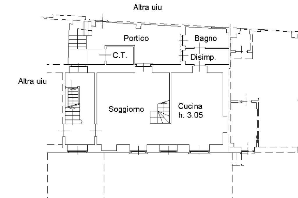 Villa a Schiera Via Torino, Giaveno - planimetria 1