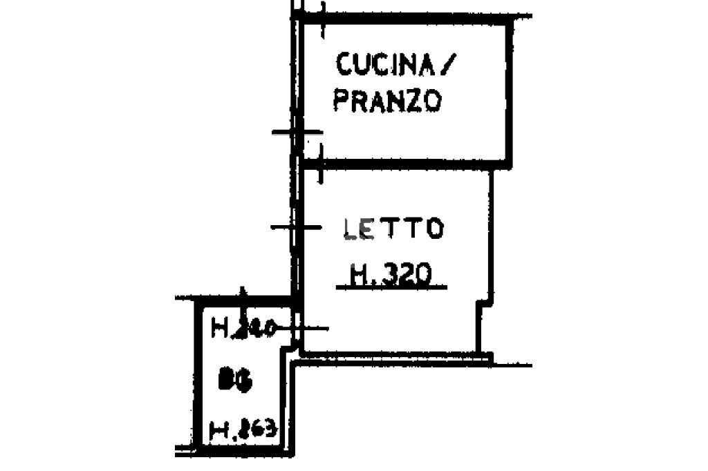 Bilocale Via Arrigona, San Giacomo delle Segnate - planimetria 1