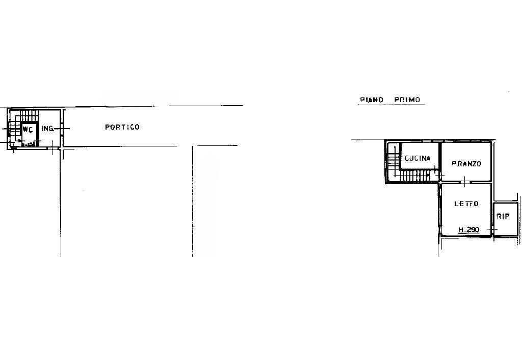 Bilocale Via Arrigona, San Giacomo delle Segnate - planimetria 1