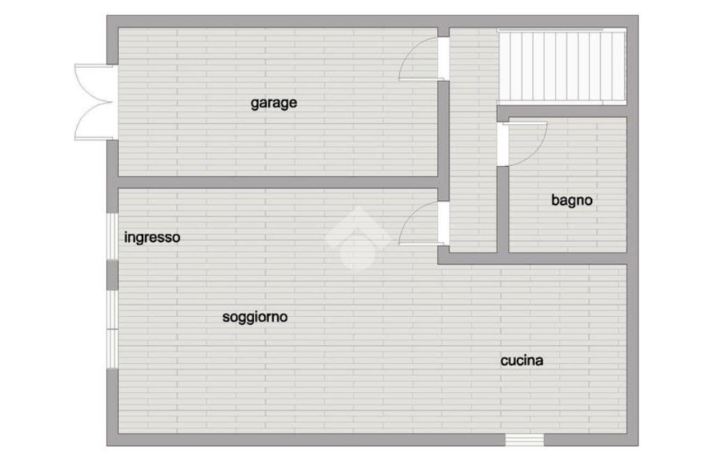 Porzione di casa piazza pighini, Scandiano - planimetria 1