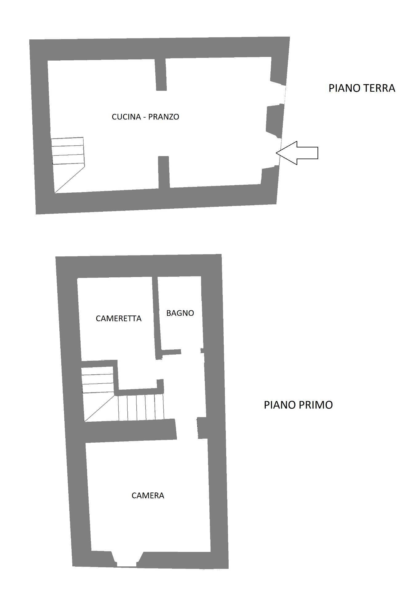 Foto 26 - Semi-detached house Sant'Anatolia di Narco-Gavelli, Sant'Anatolia di Narco - floor plans 1