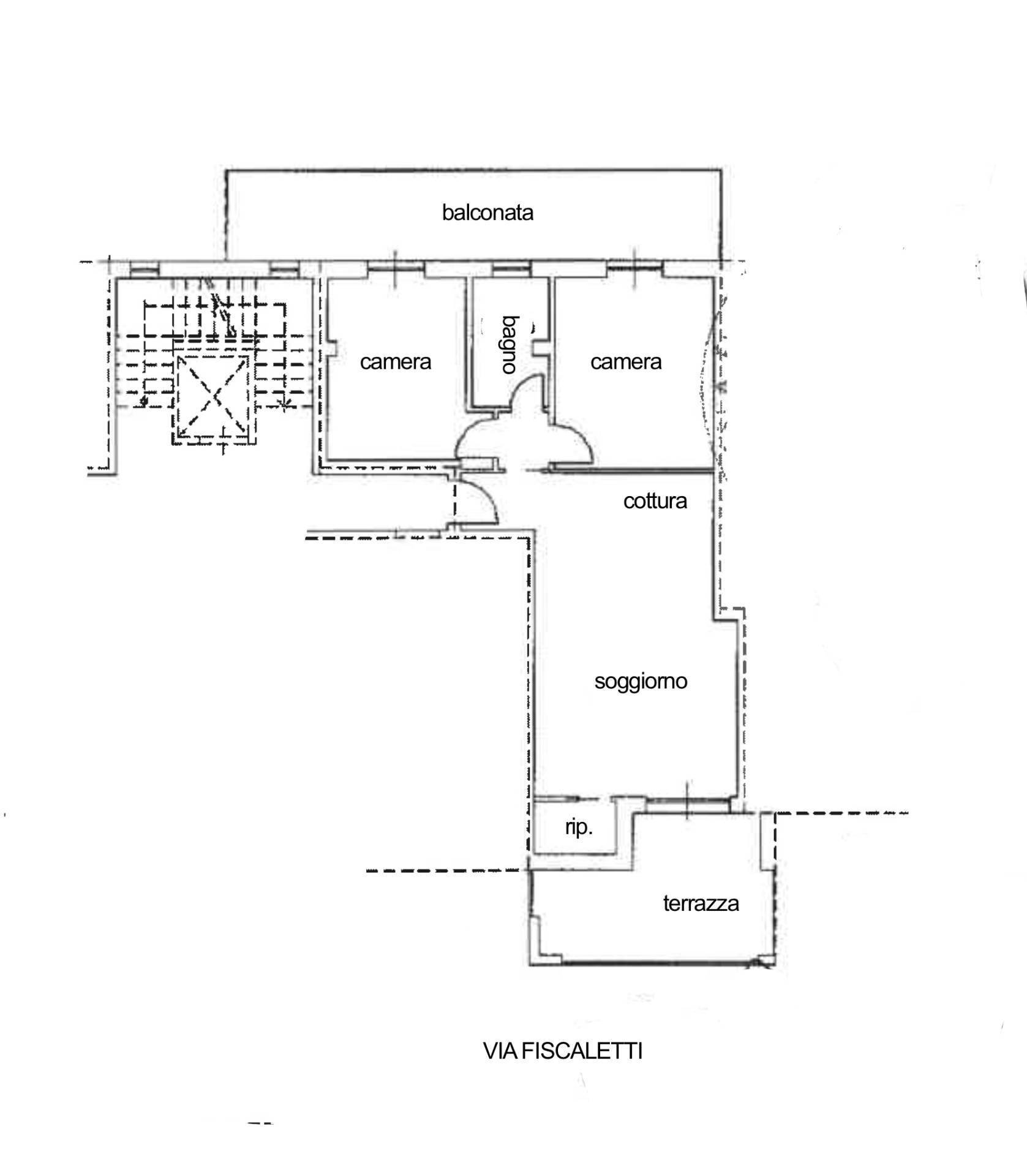 Foto 21 - Three-room apartment Via Fiscaletti
 
18, San Benedetto del Tronto - floor plans 1