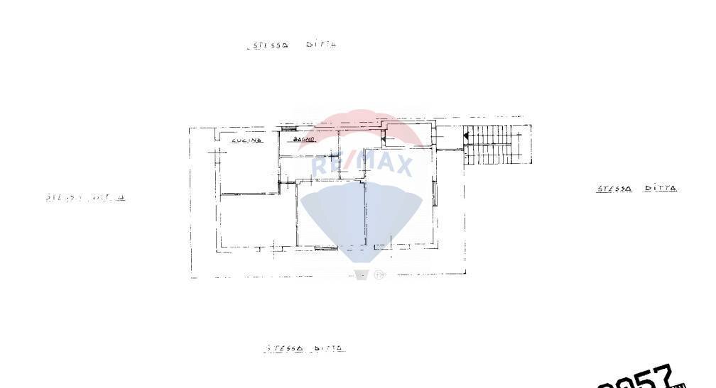 Pianta 2D - Appartamento via Quattro Altarelli
 
22/C, Mascalucia - planimetria 1
