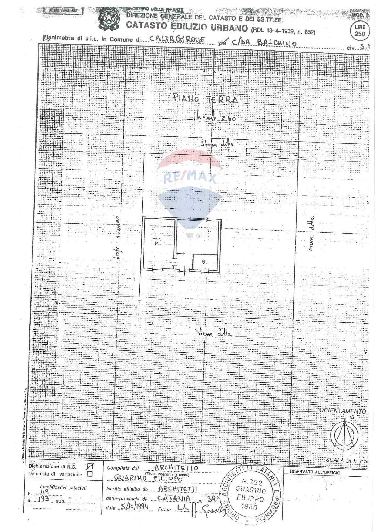 Pianta 2D - Villa Contrada Balchino SS417
 
snc, Caltagirone - planimetria 1
