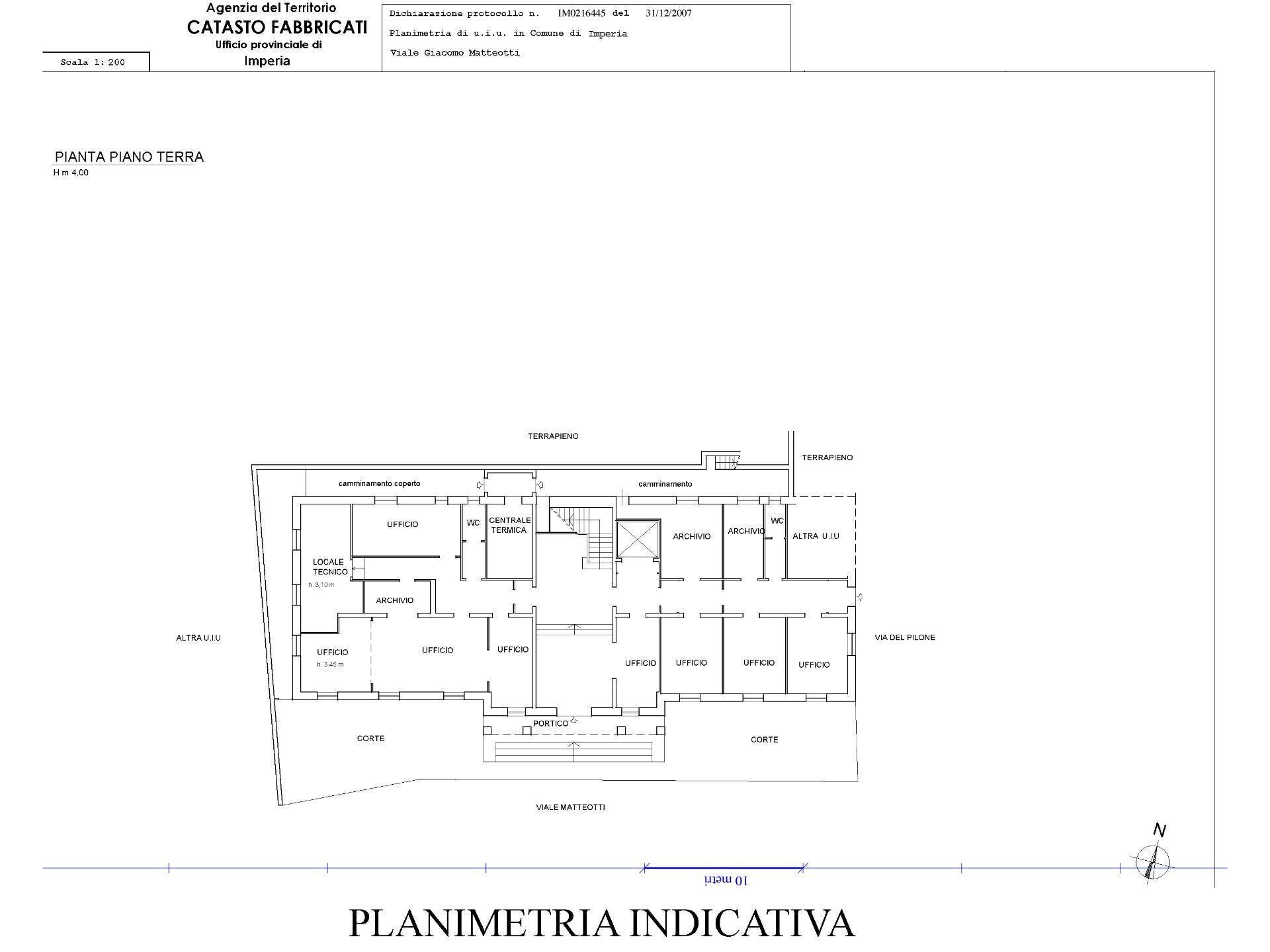 Foto 38 - Office Viale Matteotti, Imperia - floor plans 1