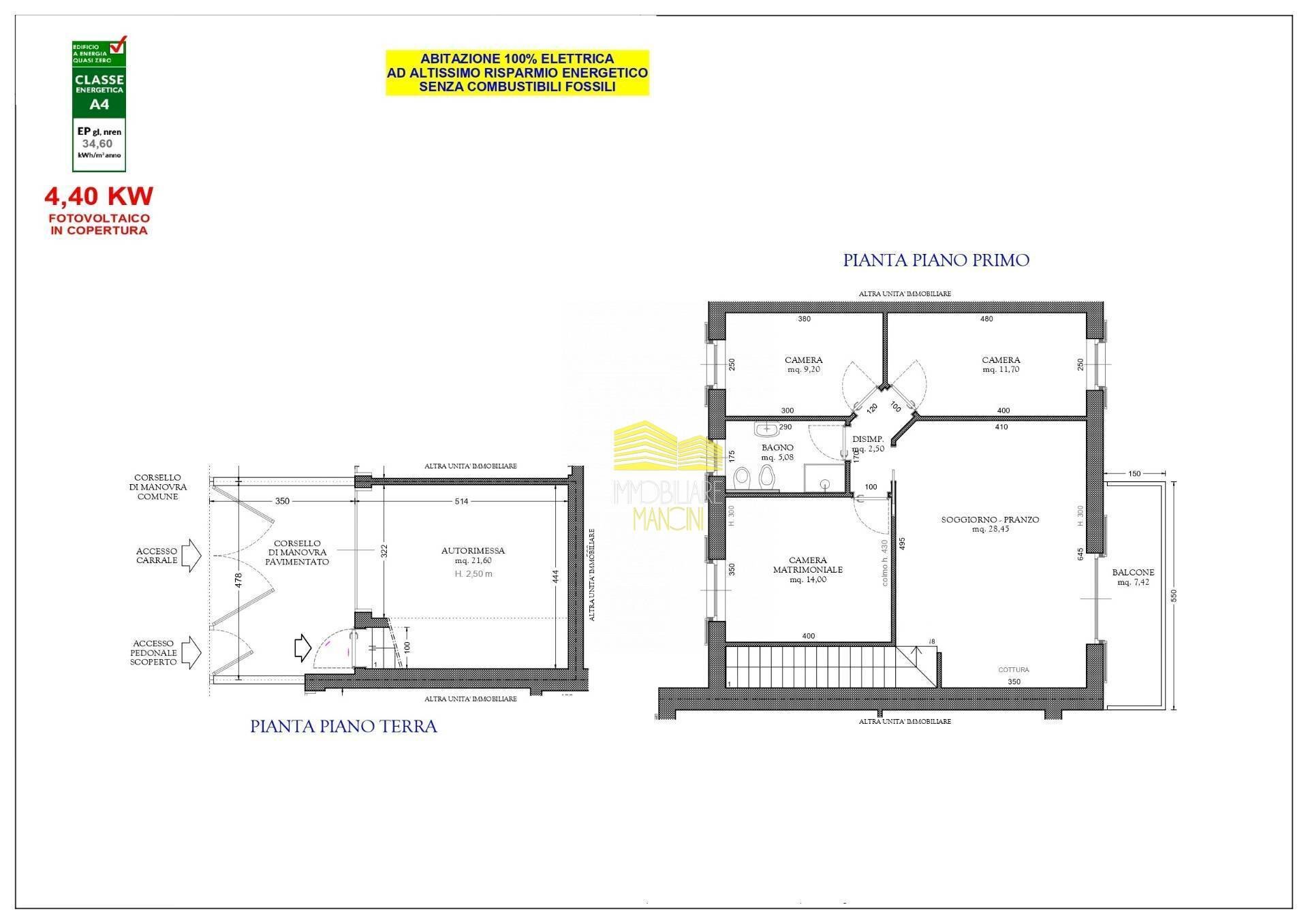 Foto 2 - Appartamento VIA XXV APRILE, Filago - planimetria 1