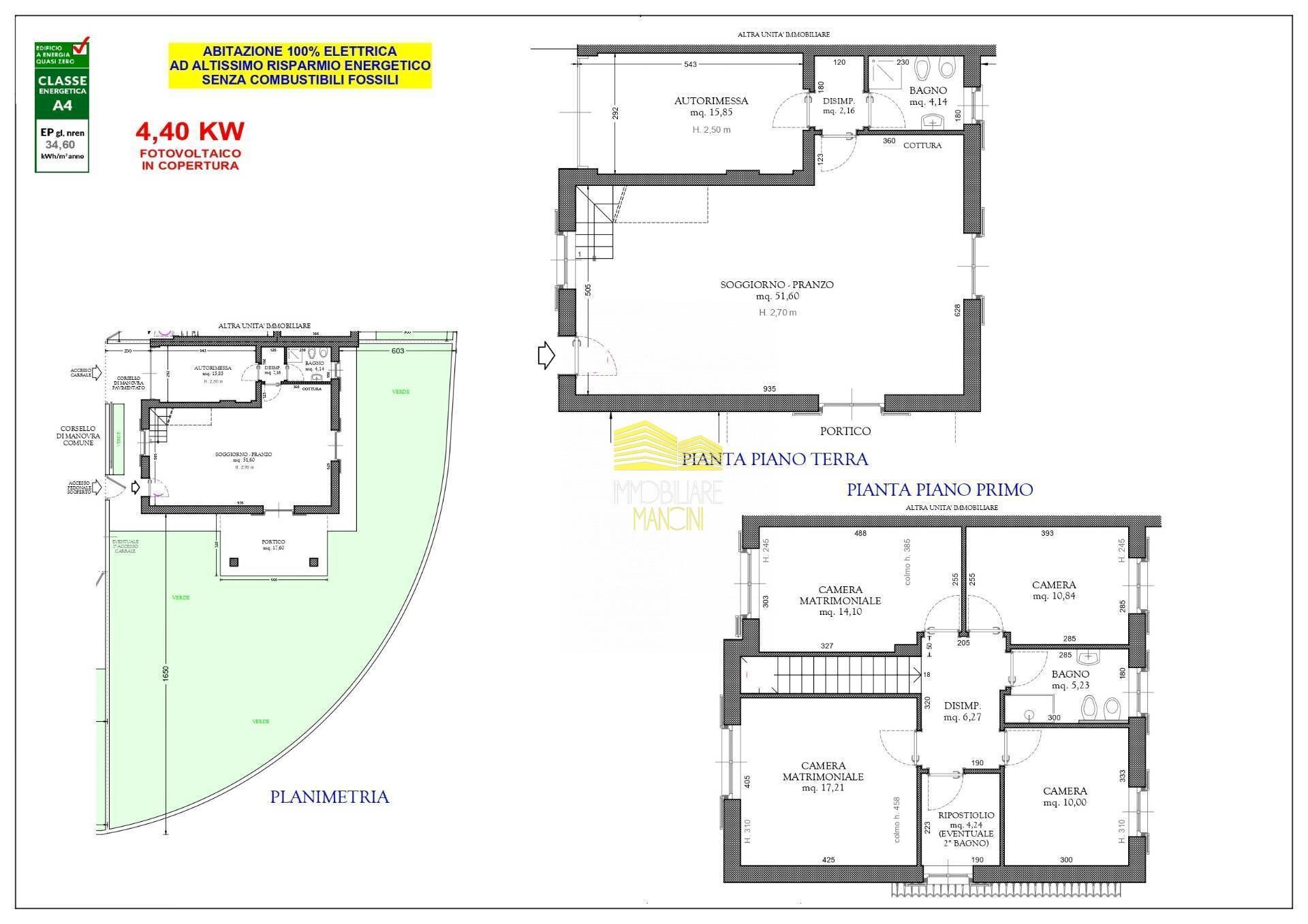 Foto 2 - Villa VIA XXV APRILE, Filago - planimetria 1