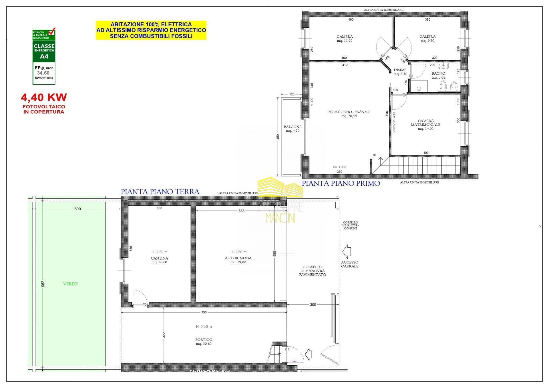 Foto 2 - Villa VIA XXV APRILE, Filago - floor plans 1