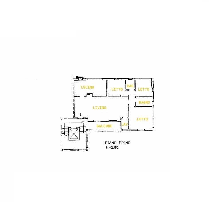 Foto 49 - Apartment Via Franich
 
4, Gallipoli - floor plans 1