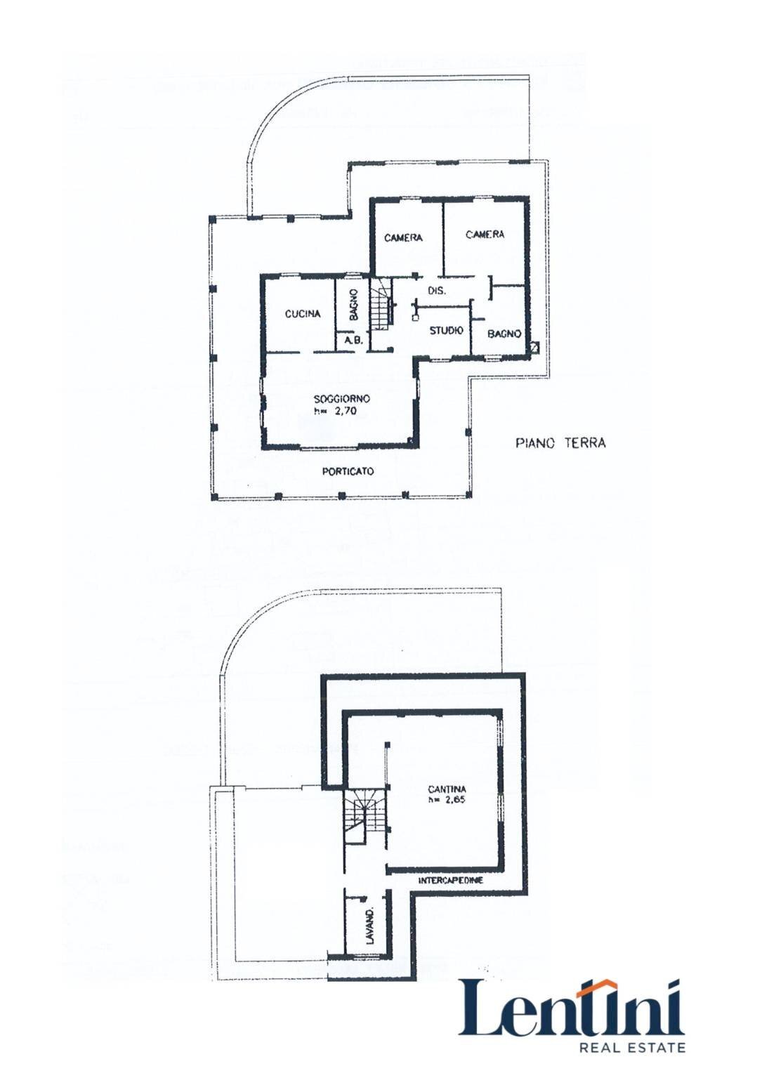 Villa via Piemonte, Conzano - floor plans 1