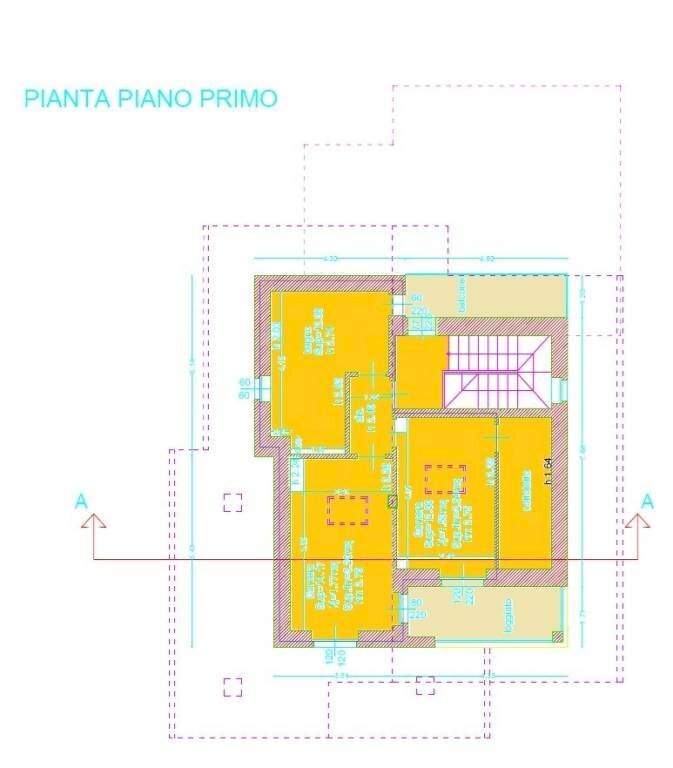 Planimetria - Villa Località Porotti, Villanova Mondovì - foto 2