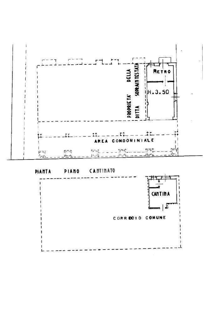 Three-room apartment Via Libertà, Vigliano Biellese - floor plans 1