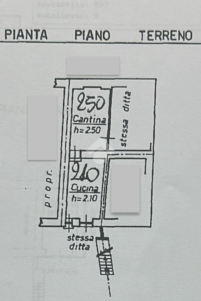 Semi-detached house Regione Maritani, Piossasco - floor plans 1