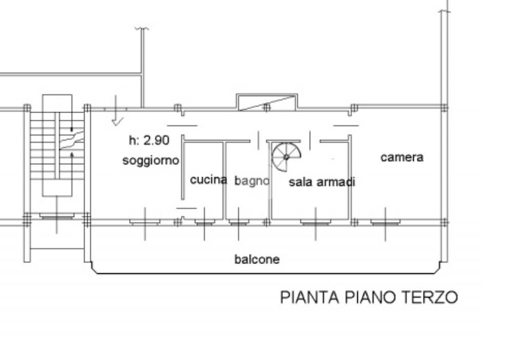 Quadrilocale Strada Provinciale per Langhirano, Langhirano - planimetria 1