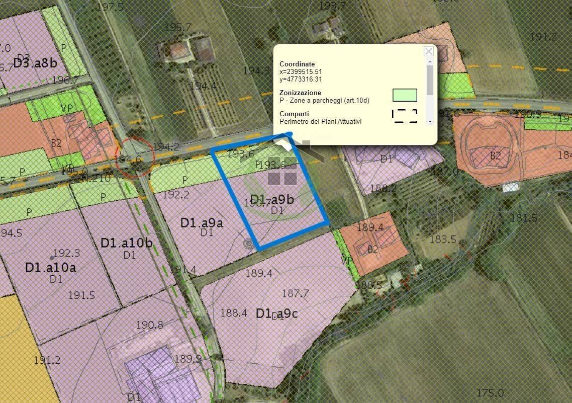Foto 10 - Building land SP39 Fermana Faleriense, Montegiorgio - floor plans 1