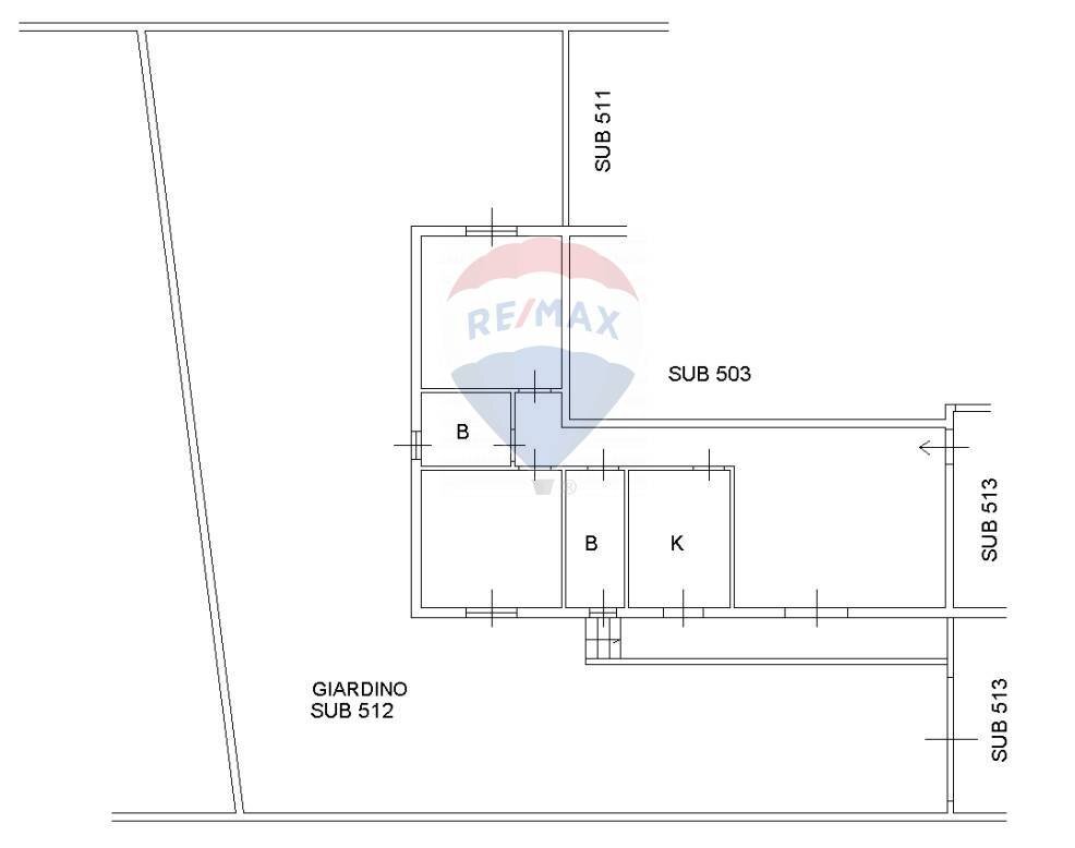 Pianta 2D - Trilocale Viale Marino
 
39, Ardea - planimetria 1