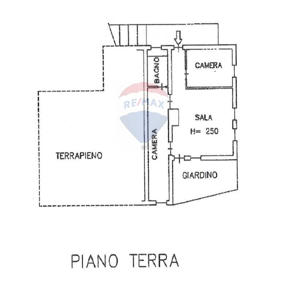 Pianta 2D - Two-room apartment Via La Piana
 
snc, Craveggia - floor plans 1