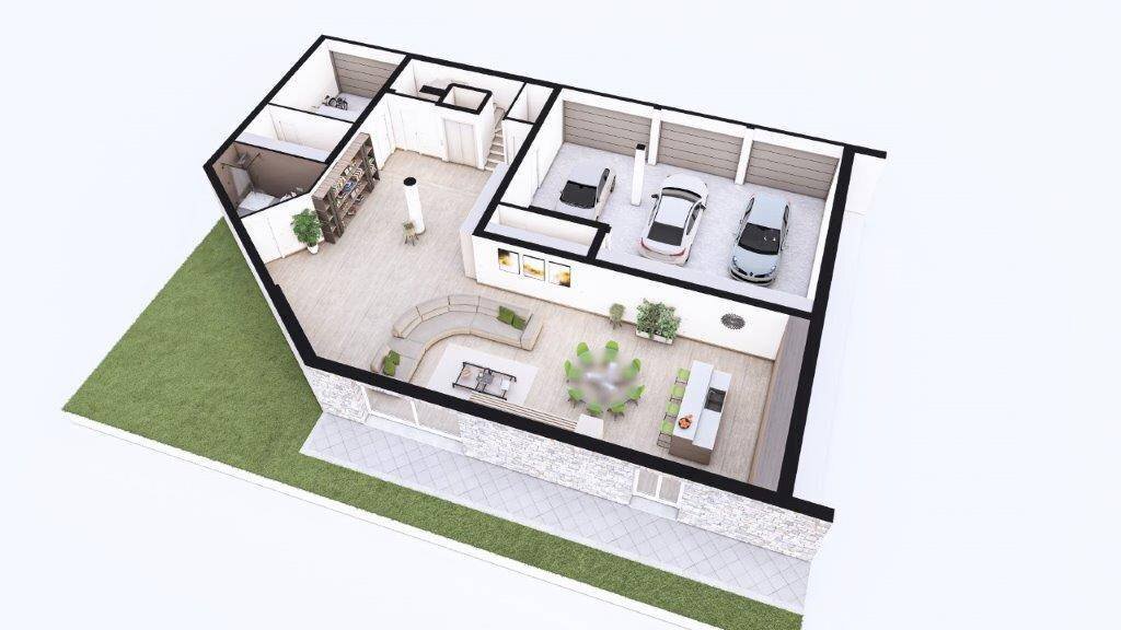 Foto 7 - Villa VIA AI POGGI, Lecco - planimetria 1