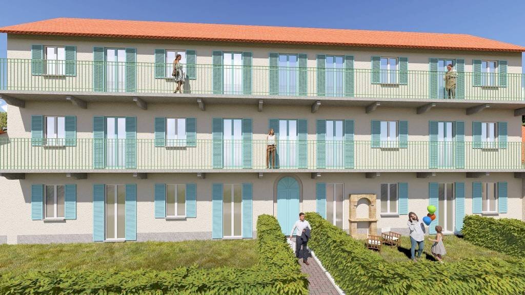 Facciata - Trilocale via Ceredo, 26, Borgomanero - foto 1