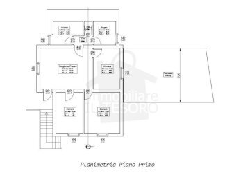 Planimetria - Villa via Montegelli Mellino, 30, Sogliano al Rubicone - foto 48