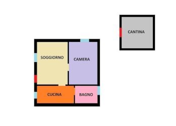 Planimetria - Trilocale via Belvedere, 11, Monzuno - foto 18