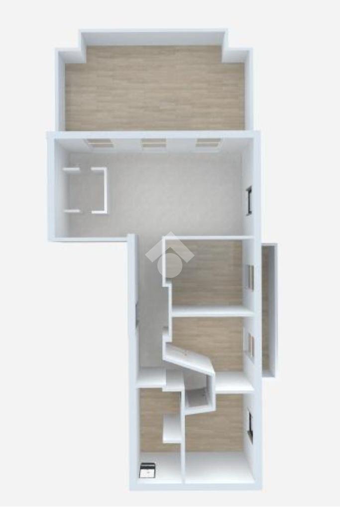 Attic Piazza Lido di Pegli, Genova (neighborhood Pegli) - floor plans 1