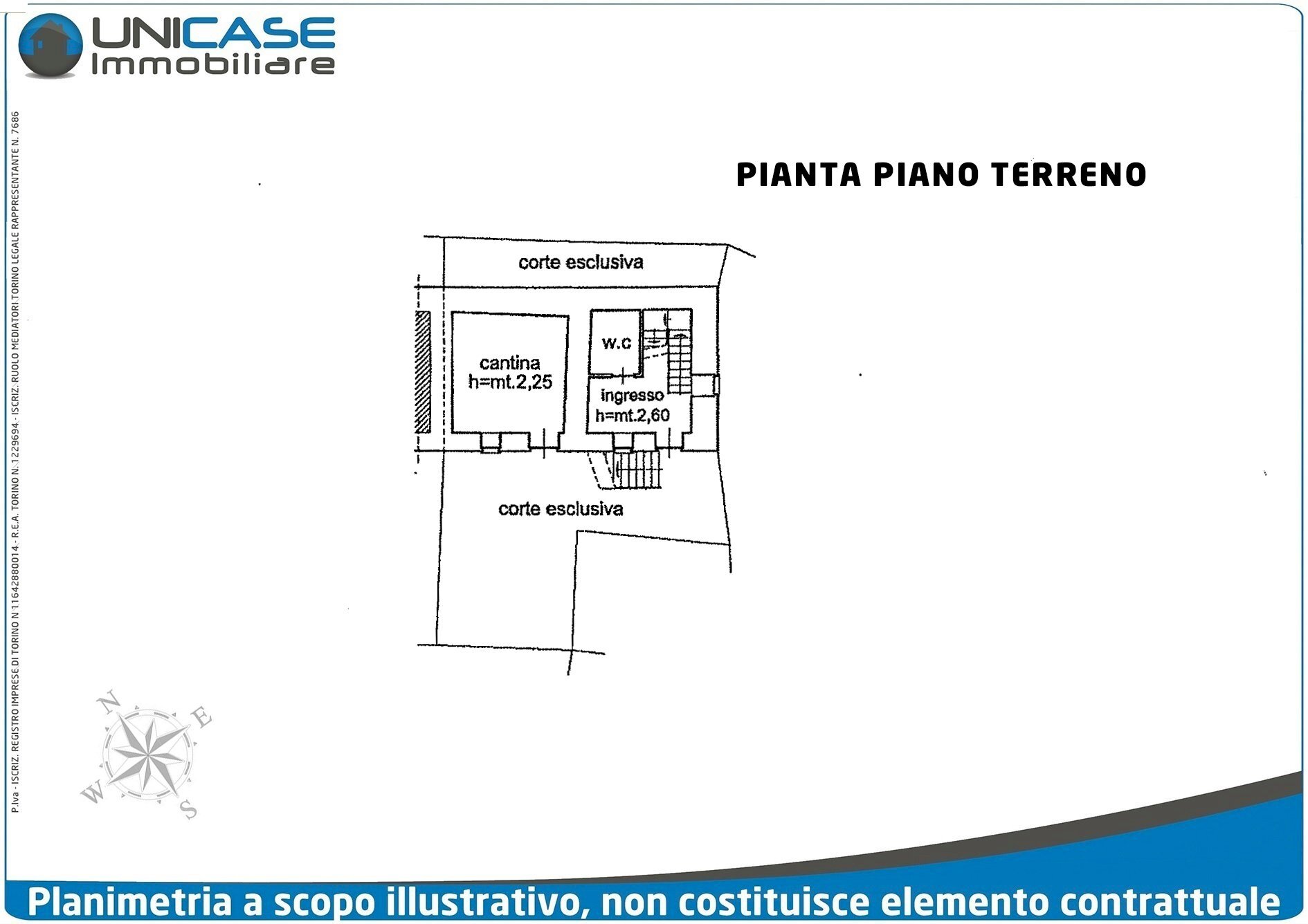Piano terreno - Rustic Località Marchetti, 146, Angrogna - floor plans 1