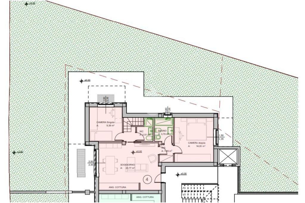 Trilocale Via Cervino, Alpignano - planimetria 1