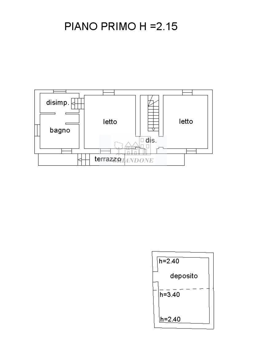 Foto 21 - Casa indipendente Coseano - planimetria 1
