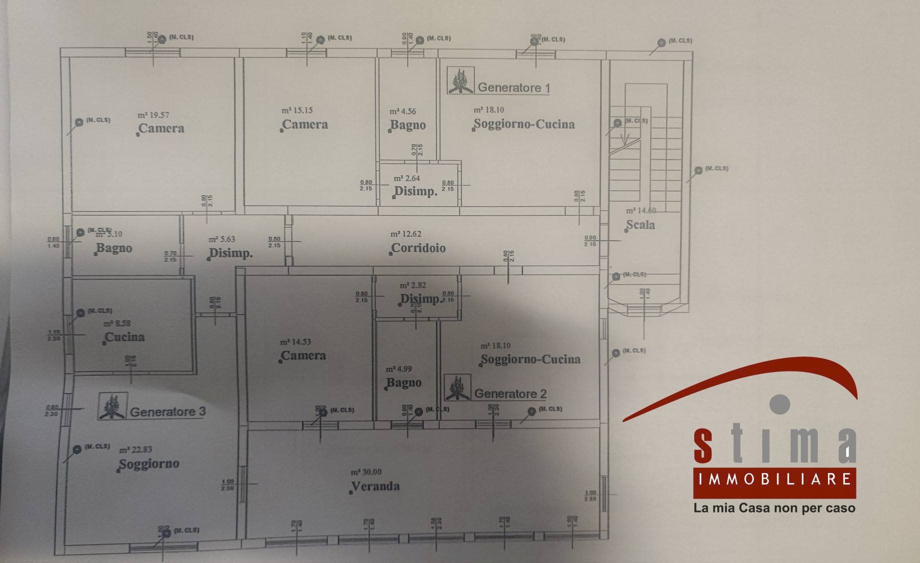 Foto 13 - Villa via maddalena
 
s.n, Siracusa - planimetria 1