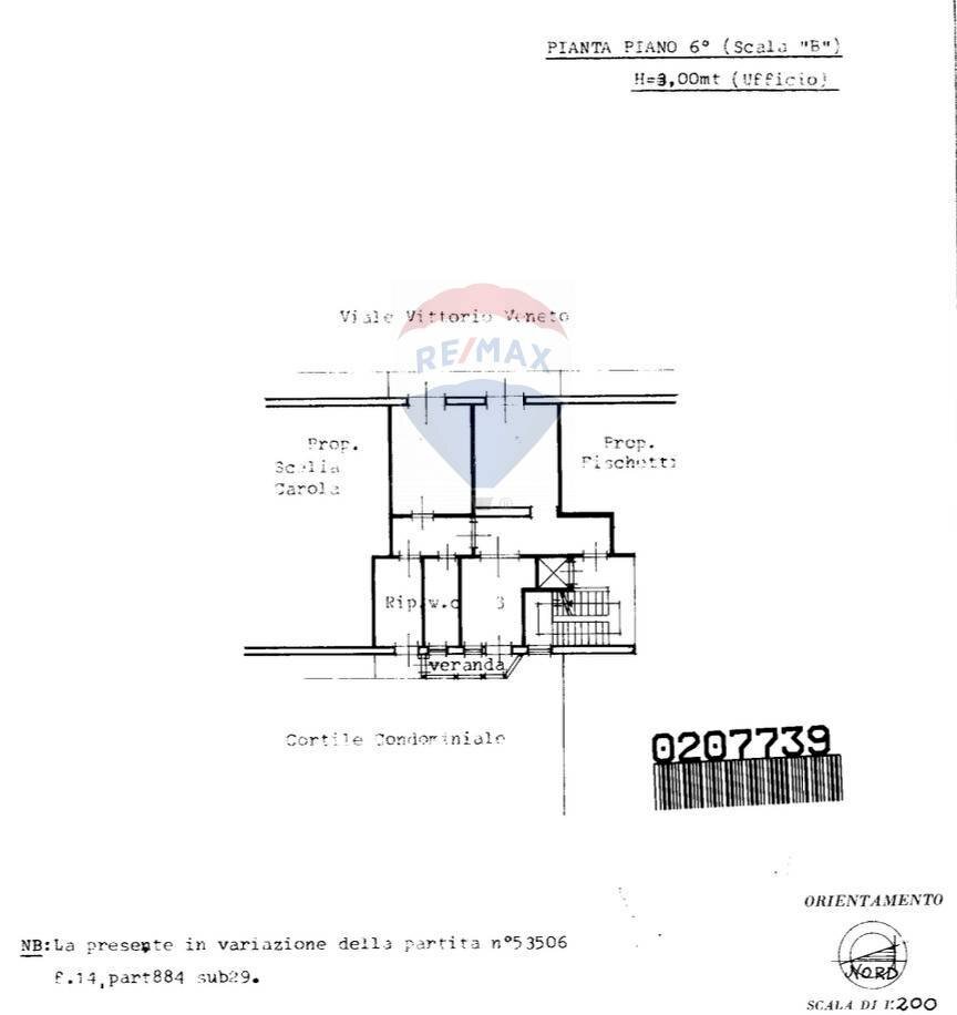 Pianta 2D - Appartamento Viale Vittorio Veneto
 
187, Catania - planimetria 1