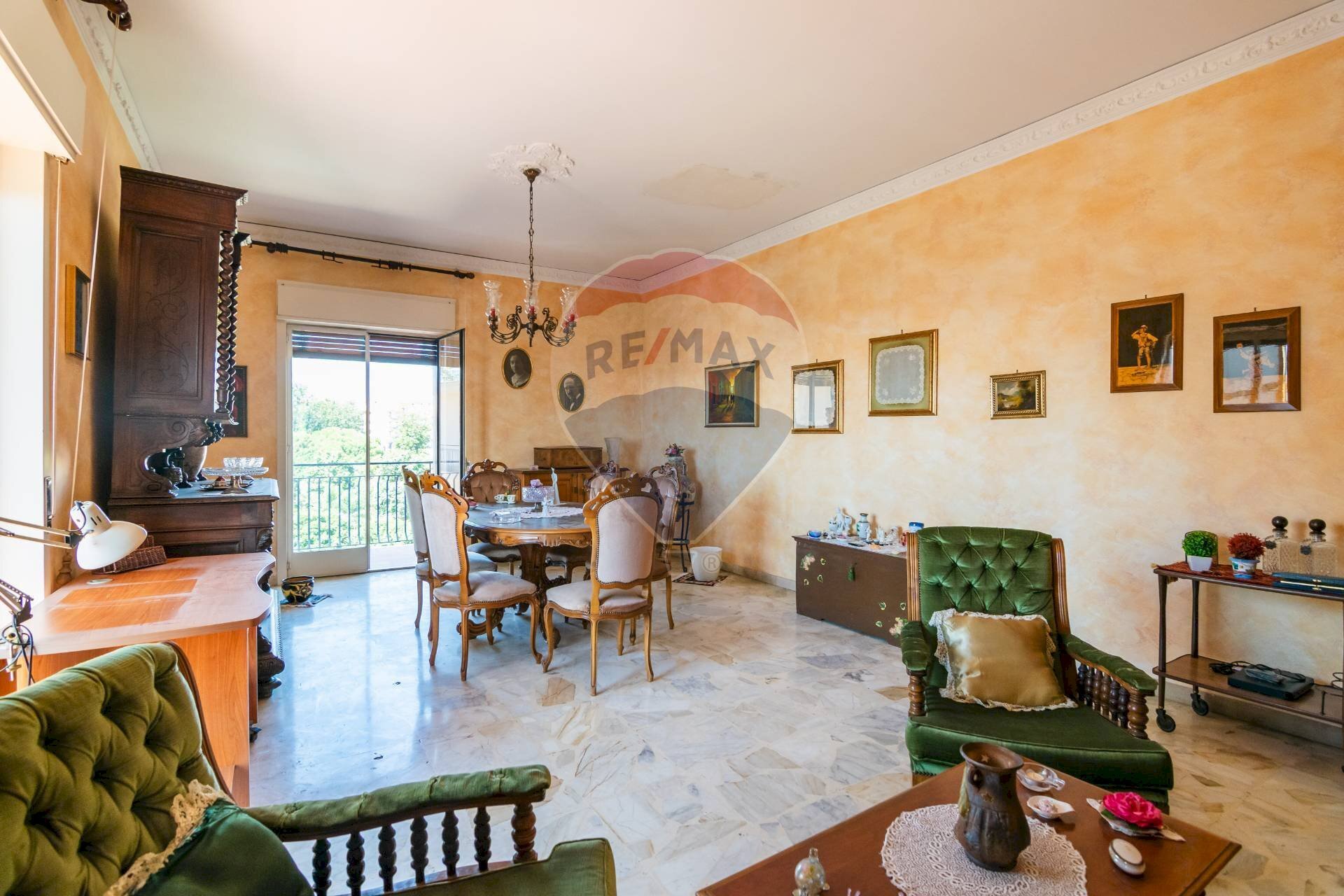 Sala da pranzo - Appartamento Via Giovanni Verga
 
56, Acireale - foto 1