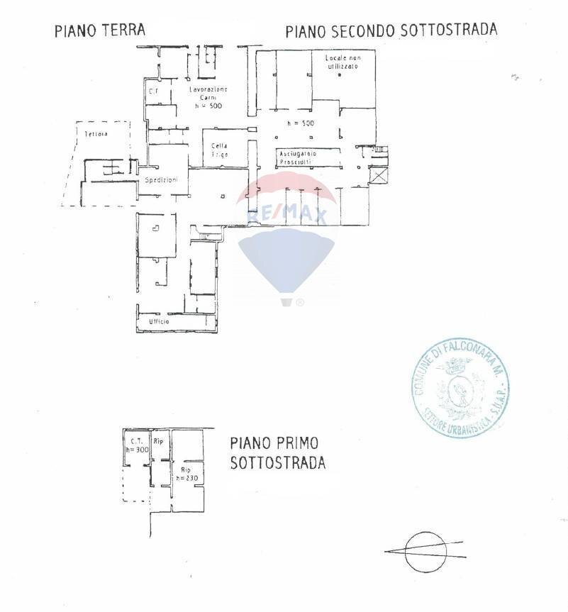 Capannone - Capannone Falconara Marittima - planimetria 1