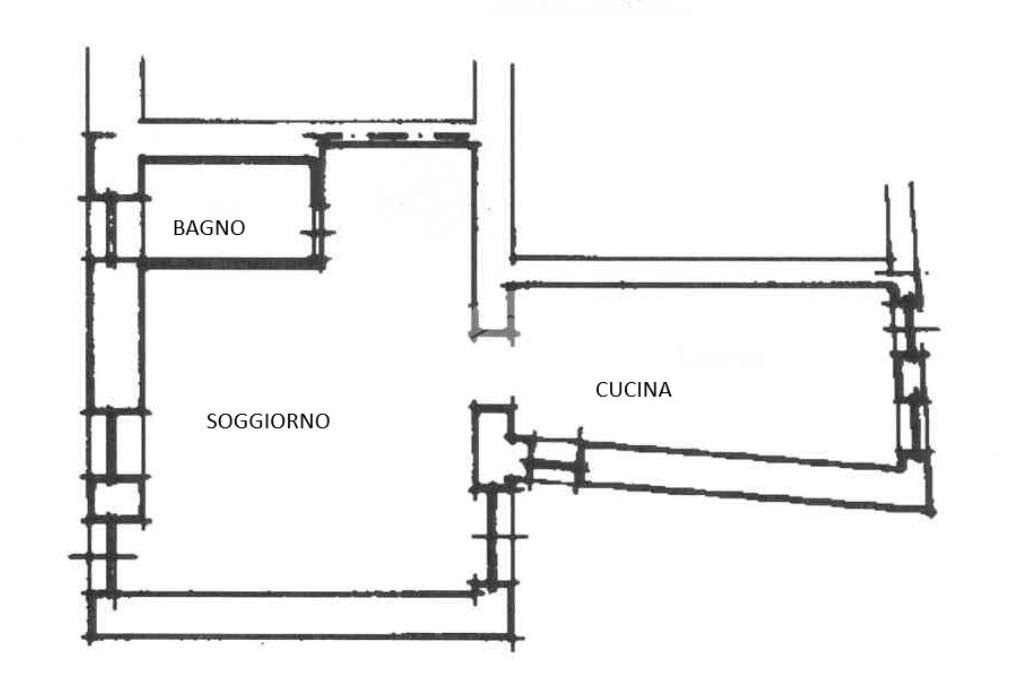Casa semi indipendente Via Barrata, Bagnolo Piemonte - planimetria 1
