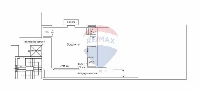 Pianta 2D - Three-room apartment Via Emilia Est
 
46, Parma - floor plans 1