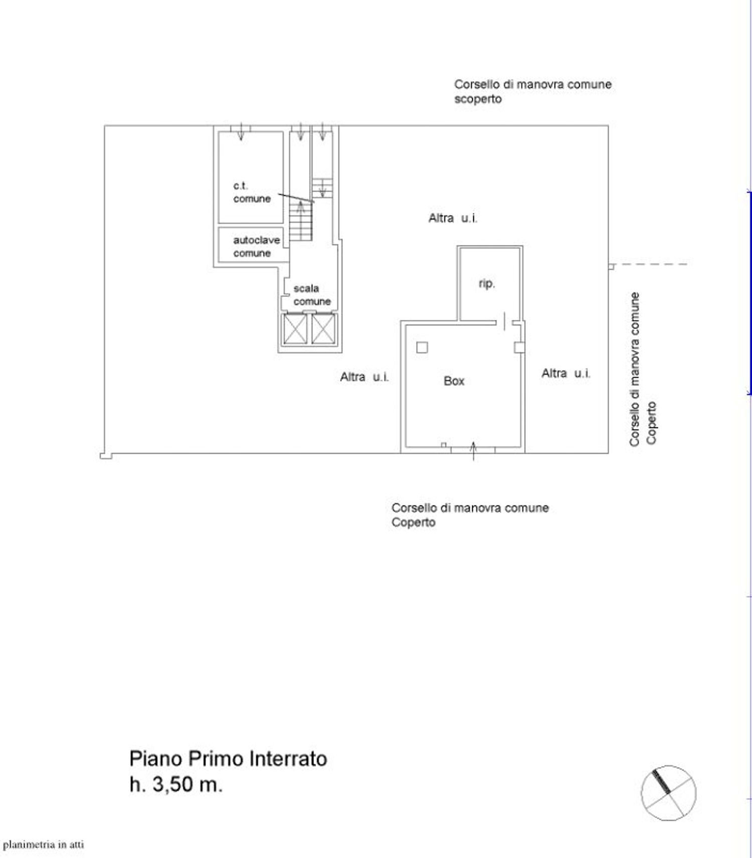 planimetria - Box Lombardia
 
4, Monza - floor plans 1