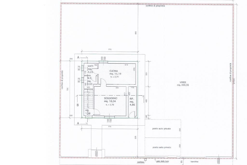 Casa indipendente Via Ranto II, Gatteo - planimetria 1