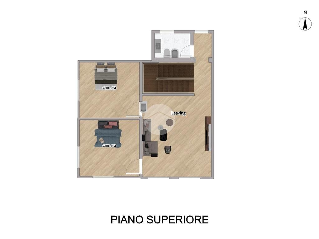 Semi-detached house Via IV novembre, Casarza Ligure - floor plans 1