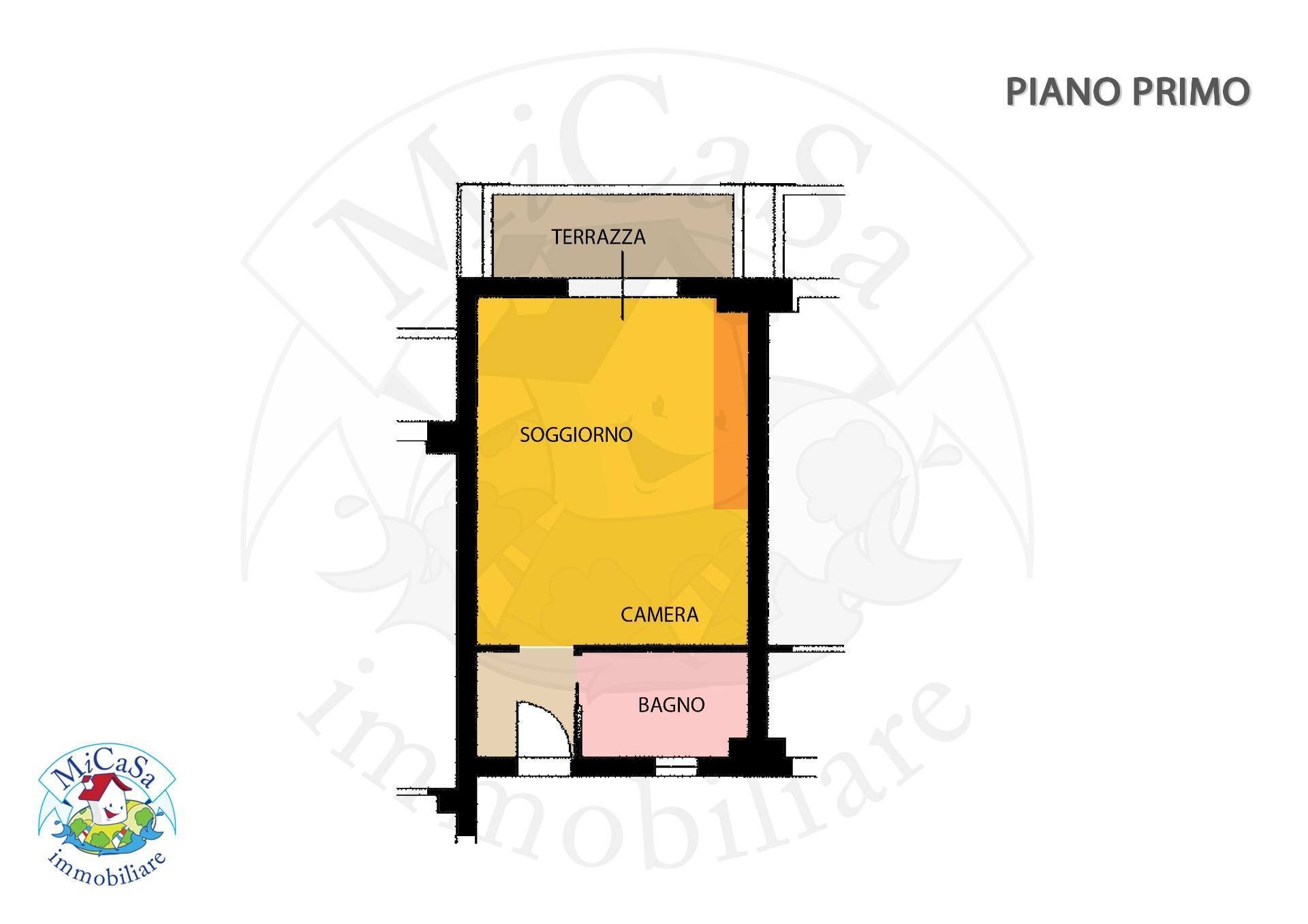 Foto 20 - Monolocale via delle salvie
 
50, Pisa - planimetria 1