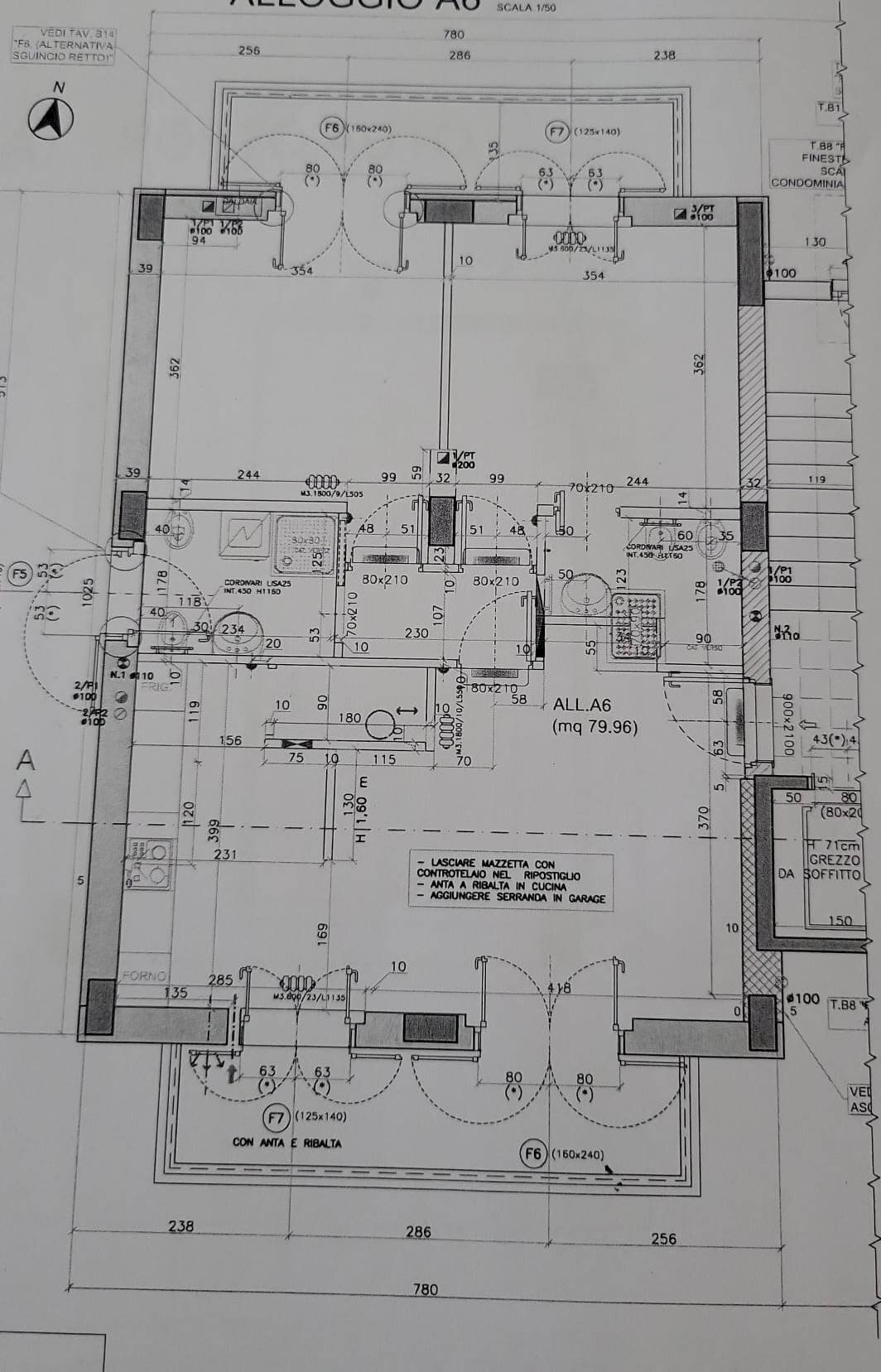 Foto 22 - Appartamento San Benedetto del Tronto - planimetria 1