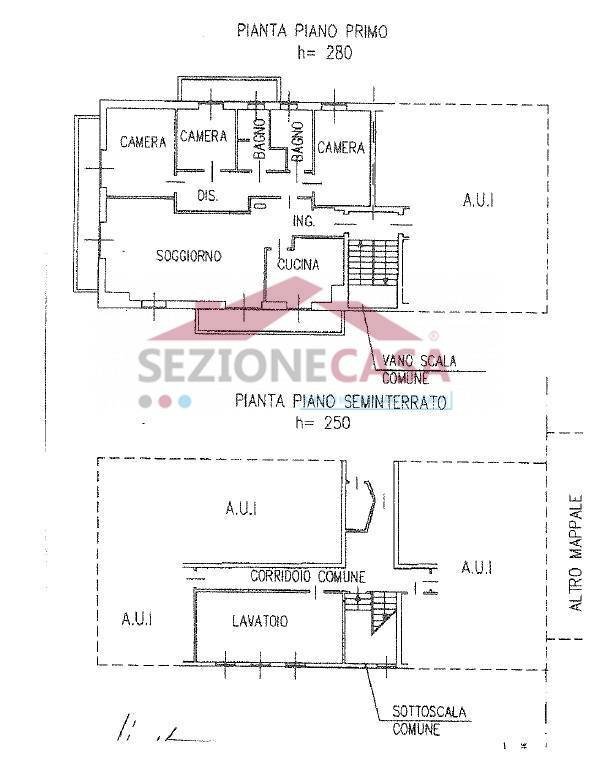 Foto 62 - Four-room apartment VIA MONTE BIANCO, Saronno - floor plans 1