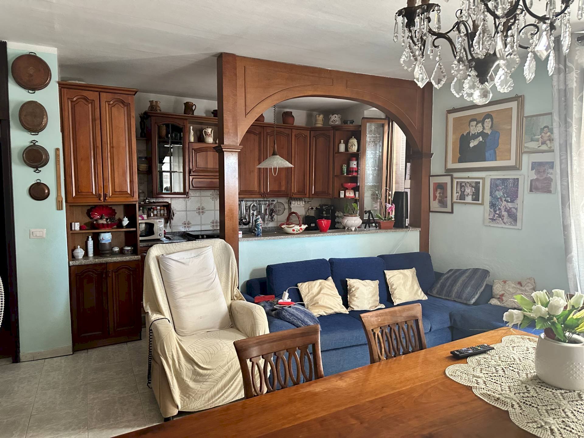 soggiorno - Four-room apartment via Cottolengo
39, Mondovì - photo 3