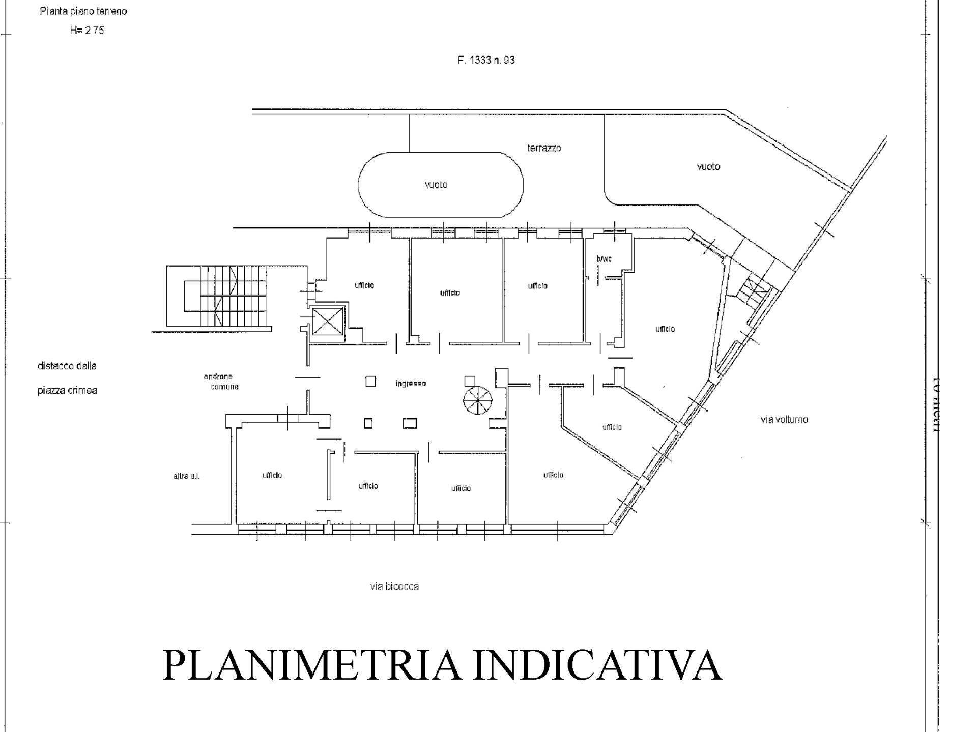 Foto 14 - Office Piazza Crimea
 
2, Torino - floor plans 1